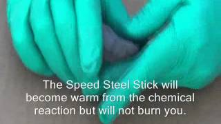 Wear-Con Speed Steel Repair Stick How-To