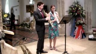 Utah Duo play Telemann canonic Sonata no. 3