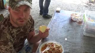 Готовим Наш Улов . Рыбная Сковородка .