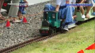 飯山線SL運行を応援するミニSL・TOKAMACHI LIVESTEAM