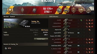 World of Tanks | VK 28.01 35k wn8 Kolobanov's Radley Walters Replay