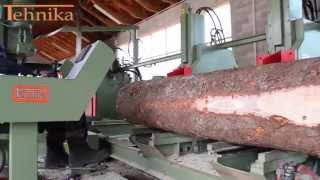 Teški hidraulični vagon VP1H - heavy hydraulic log carriage Tehnika DOO