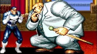 Punisher (Arcade) All Bosses (No Damage)