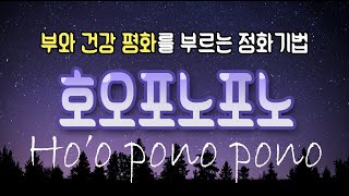 부와 건강 평화를 부르는 정화기법 호오포노포노
