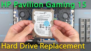 HP Pavilion Gaming 15 Hard Drive Replacement or Upgrade