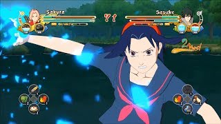 Naruto Ultimate Ninja Storm 3 Full Burst MODS - Naruto Ultimate Ninja Storm 3 Full Burst Kill la Kill Senketsu Kamui Sakura Mod Gameplay PC w SweetF