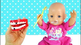 Кукла #Бебибон Готовится ко Сну Чистит Зубки Мультик Для детей Игрушки для девочек