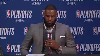 [FULL] LeBron James gets a bit contentious with reporters after Cavs' Game 3 loss | NBA on ESPN