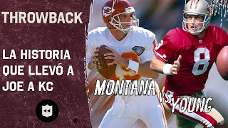 La sorprendente historia que llevó a Joe Montana a enfrentar a los 49ers de Steve Young
