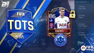 TOTS BEN DAVIES 86 SQUAD BUILDING CHALLENGE! | FIFA MOBILE