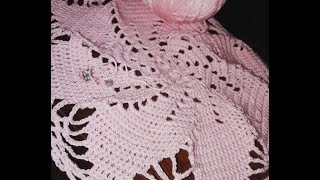 2 ЧАСТЬ. Летний ажурный берет крючком. Берет на девочку 3 лет. Шапочка ажурная летняя.