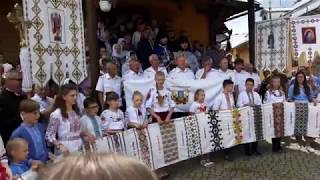 Флешмоб на підтримку єдиної Помісної Української Православної Церкви у Манявському монастирі