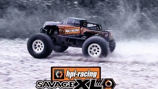 HPI SAVAGE XL OCTANE - RUNNING!
