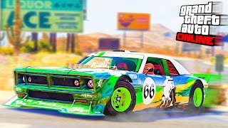 ДРИФТ МУСТАНГ КЕНА БЛОКА ИЗ DLC ЛИХАЧИ И ТРЮКАЧИ В ГТА 5 ОНЛАЙН!