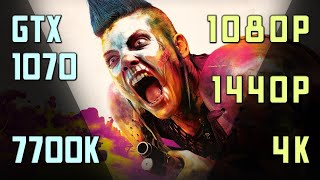 Rage 2 | GTX 1070 & i7 7700k | | Gameplay & Benchmark - 1080p/1440p/4k |
