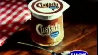 1988 Cuajada Danone - Iñaki Perurena - Aizkolaris - Costumbres Publicidad Anuncio España Spain Ads