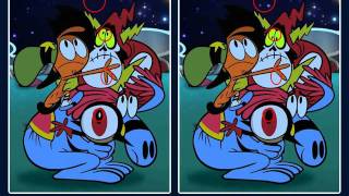 Мультик игра С приветом по планетам: Найди отличия (Wander over Yonder Find Differences)