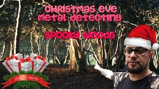Christmas Eve Metal Detecting with the Garrett Ace 400i & Quest Q40 in Spooky Woods
