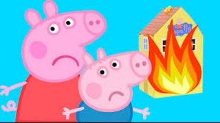 Свинка ПЕППА - пожарная машина (Хиппо тушит пожар)