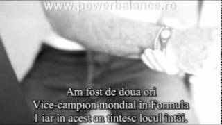Rubens Barrichello vorbeste despre Power Balance