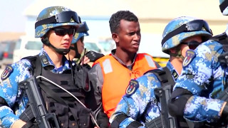 Chinese navy ship hands over suspected pirates to Somalia
