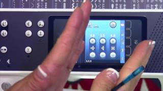 Pfaff Performance 5.2 - 10 Stitch Width & Stitch Length Settings