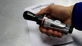 Пневмотрещетка 1/4" NORDBERG ECO NP0141 41 Нм