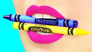 12 DIY Edible School Supplies! Pranks for Back to School!