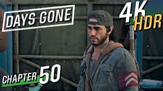 [4K HDR] DAYS GONE - PS4 Pro (Hard / 100% / Exploration) Walkthrough part 50 - This One's On Me