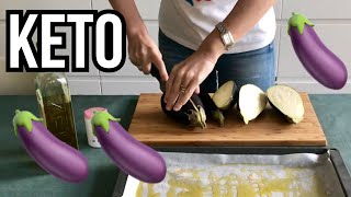 ??Keto stuffed eggplants