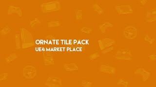 Ornate Tiles Pack UE4 Material