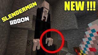 Slenderman Addon | Minecraft PE Gameplay Walkthrough