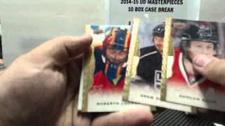 Hobbybox604 GROUP BREAK #296 *HOCKEY* 14-15 Upper Deck Masterpieces CASE BREAK Pt.2 *MOJO*