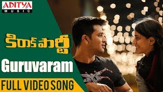 Guruvaram Full Video Song | Kirrak Party Video Songs | Nikhil Siddharth | Simran | Sharan Koppisetty