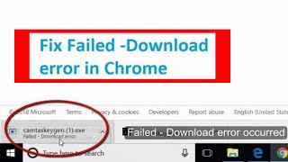 virus scan failed or virus detected chrome - fix in windows 10/7/8