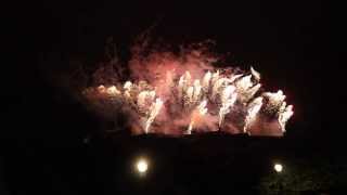 Edinburgh Festival Fireworks 2013