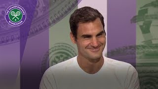 Roger Federer Wimbledon 2017 final press conference