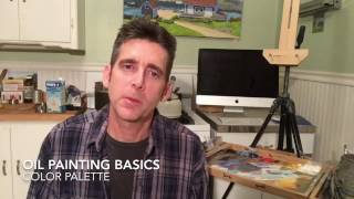 Oil Painting Basics - Color Palette