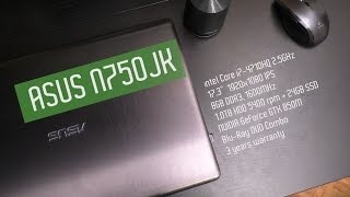 ASUS N750JK обзор. Распаковка, минусы корпуса, установка SSD, проблема BIOS'а