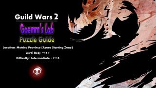 GW2: Goemm's Lab Puzzle Achievement Location / Guide