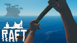 RAFT Full Release Gameplay - Island Exploration with Shark Bait! #3