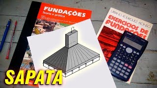 Cálculo de Sapata Quadrada | Exercícios de Fundações