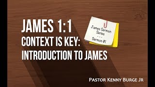 Context Is Key - James 1:1