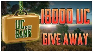 PUBG MOBILE RUSH GAMEPLAY I 18,000 UC GIVEAWAY(for giveaway type !giveaway in chat)