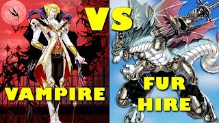 Real Life Yugioh - VAMPIRE vs FUR HIRE | August 2018 Scrub League