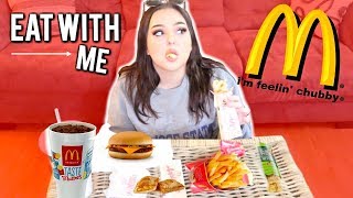 WATCH ME EAT | HUGE MCDONALDS MUKBANG EATING SHOW!