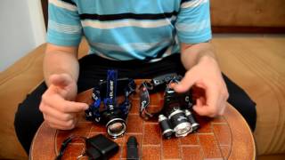 Обзор на фонарик налобный CREE XM-L2 HP87 ,сравнение T6 vs L2 и ночной тест