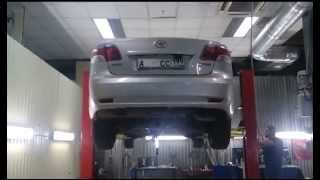 Замена катализатора Toyota Avensis. Москва.