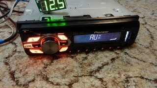 Как подключить авто. магнитолу дома