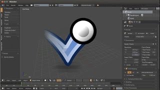 Blender Level Up уроки по анимации. Урок up03a (Анимация мяча или шарика в Блендер)